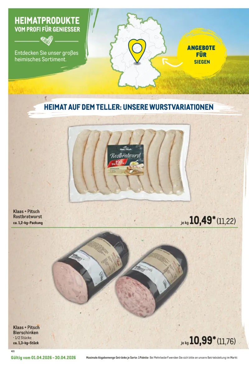 METRO Prospekt vom 27.03.2026, Seite 8