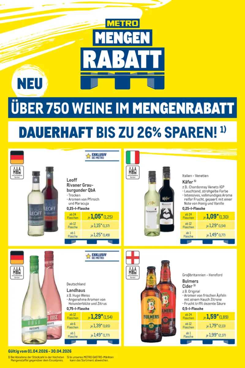 METRO Prospekt vom 01.04.2026, Seite 10
