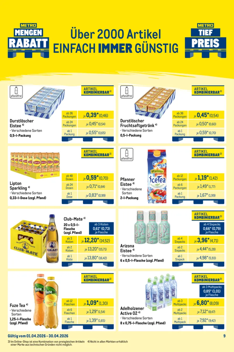 METRO Prospekt vom 01.04.2026, Seite 18