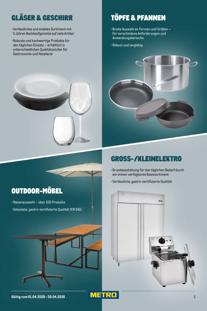 METRO Prospekt vom 01.04.2026, Seite 2
