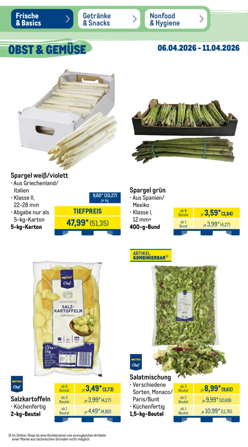 METRO Prospekt vom 06.04.2026, Seite 22
