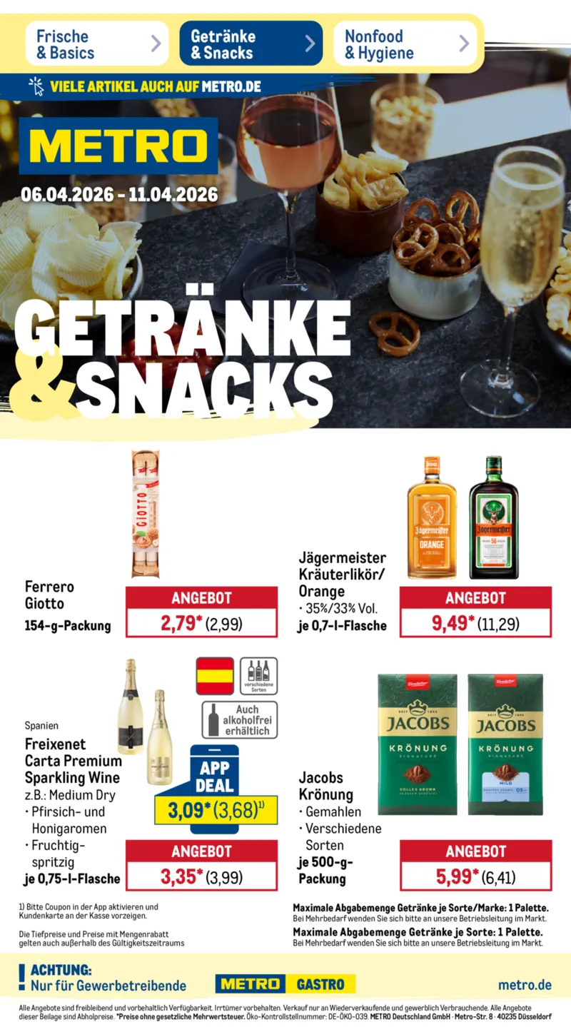 METRO Prospekt vom 06.04.2026, Seite 46