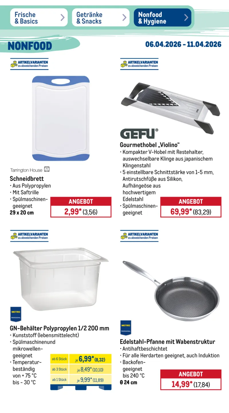 METRO Prospekt vom 06.04.2026, Seite 90
