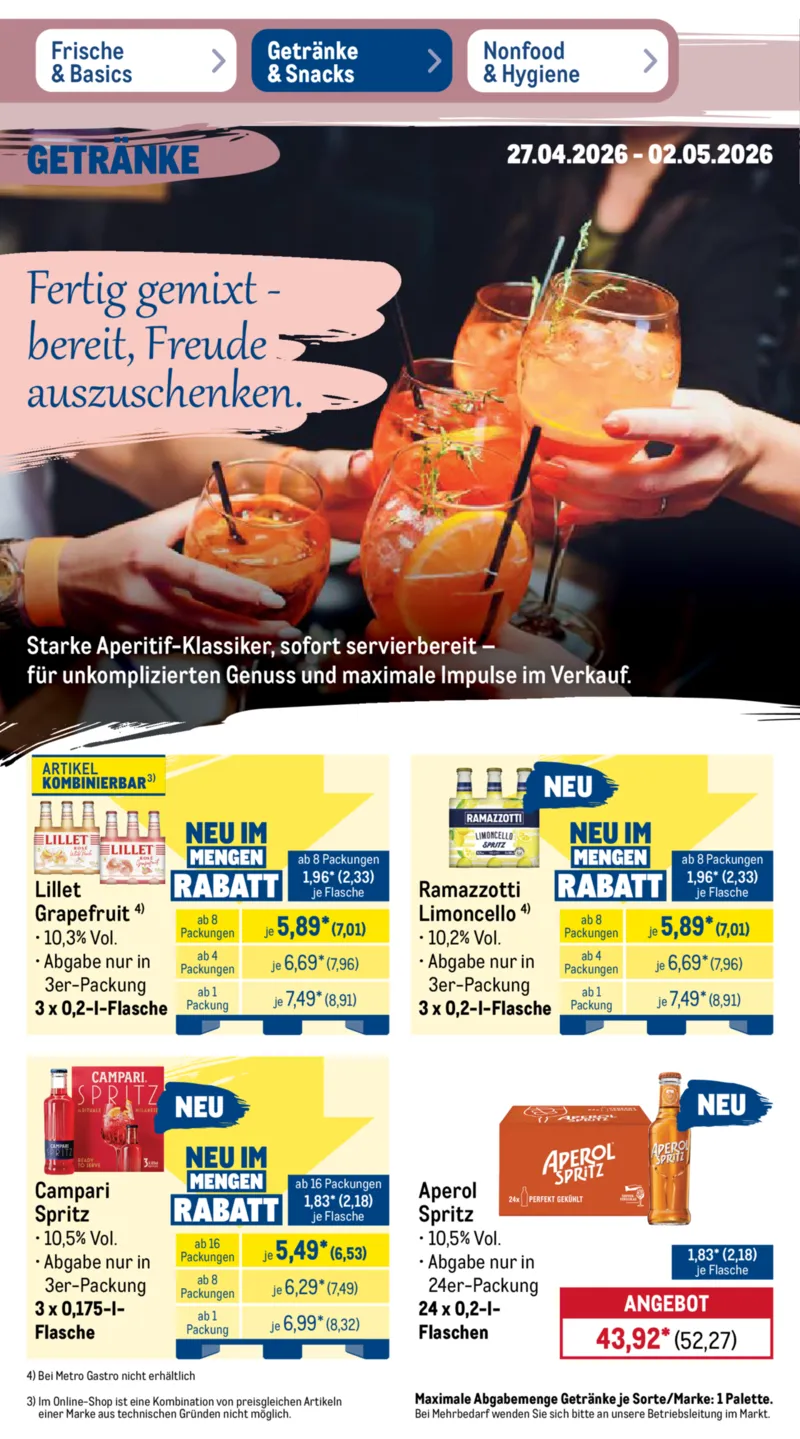METRO Prospekt vom 27.04.2026, Seite 44
