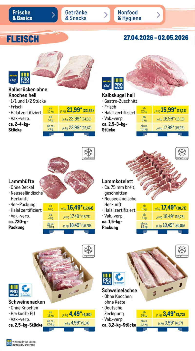 METRO Prospekt vom 27.04.2026, Seite 63