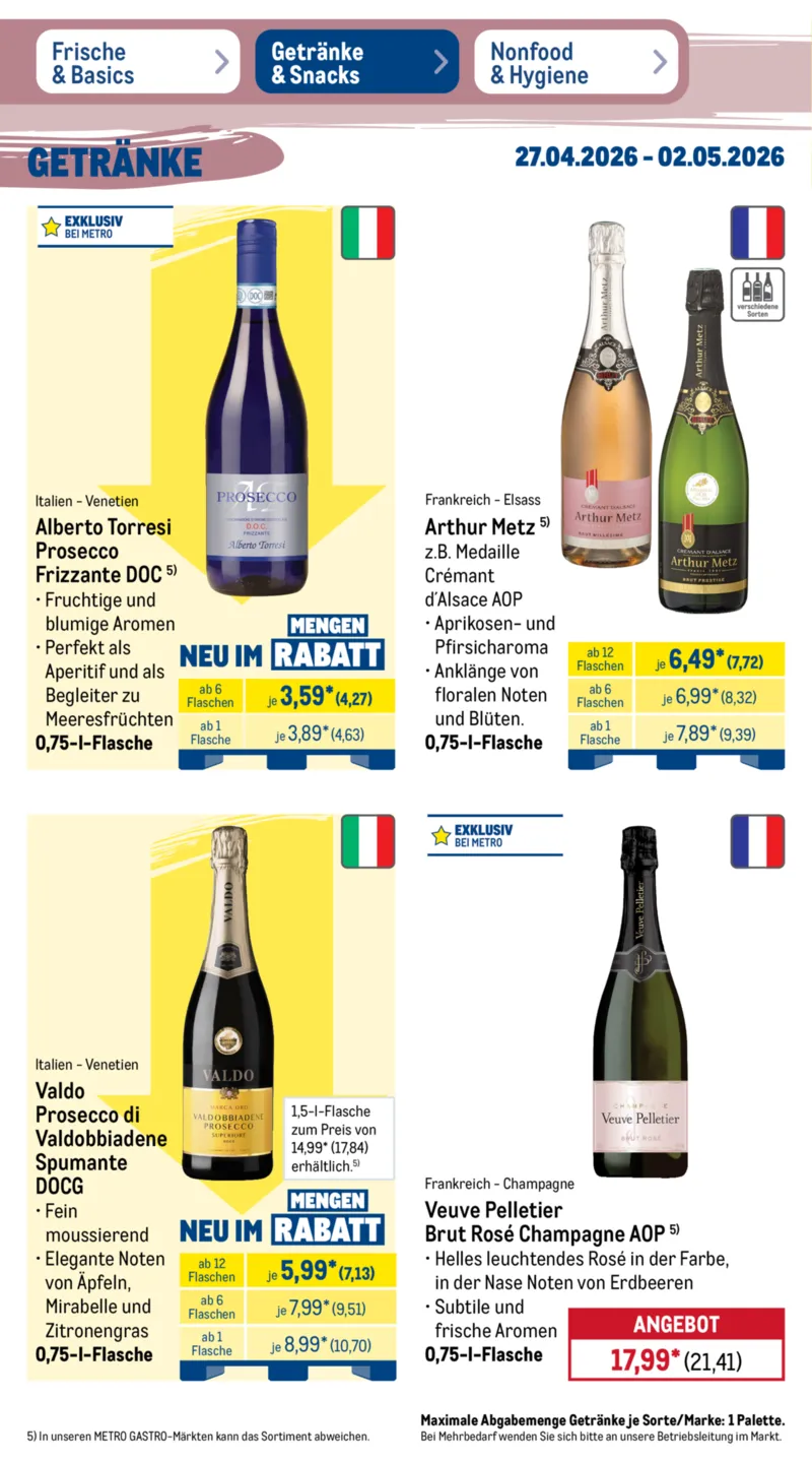 METRO Prospekt vom 27.04.2026, Seite 70