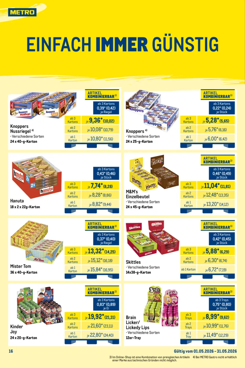 METRO Prospekt vom 01.05.2026, Seite 16