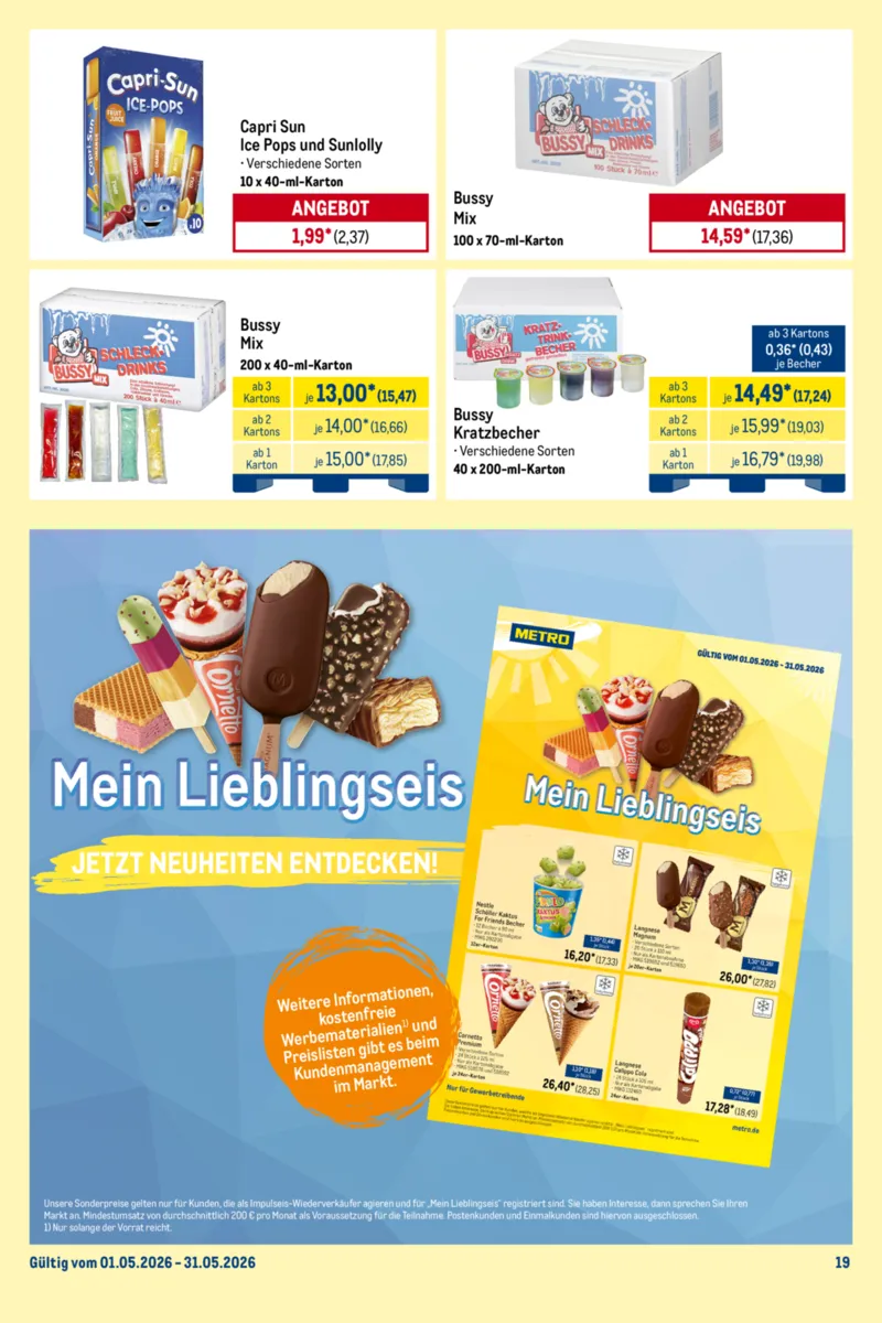 METRO Prospekt vom 01.05.2026, Seite 19