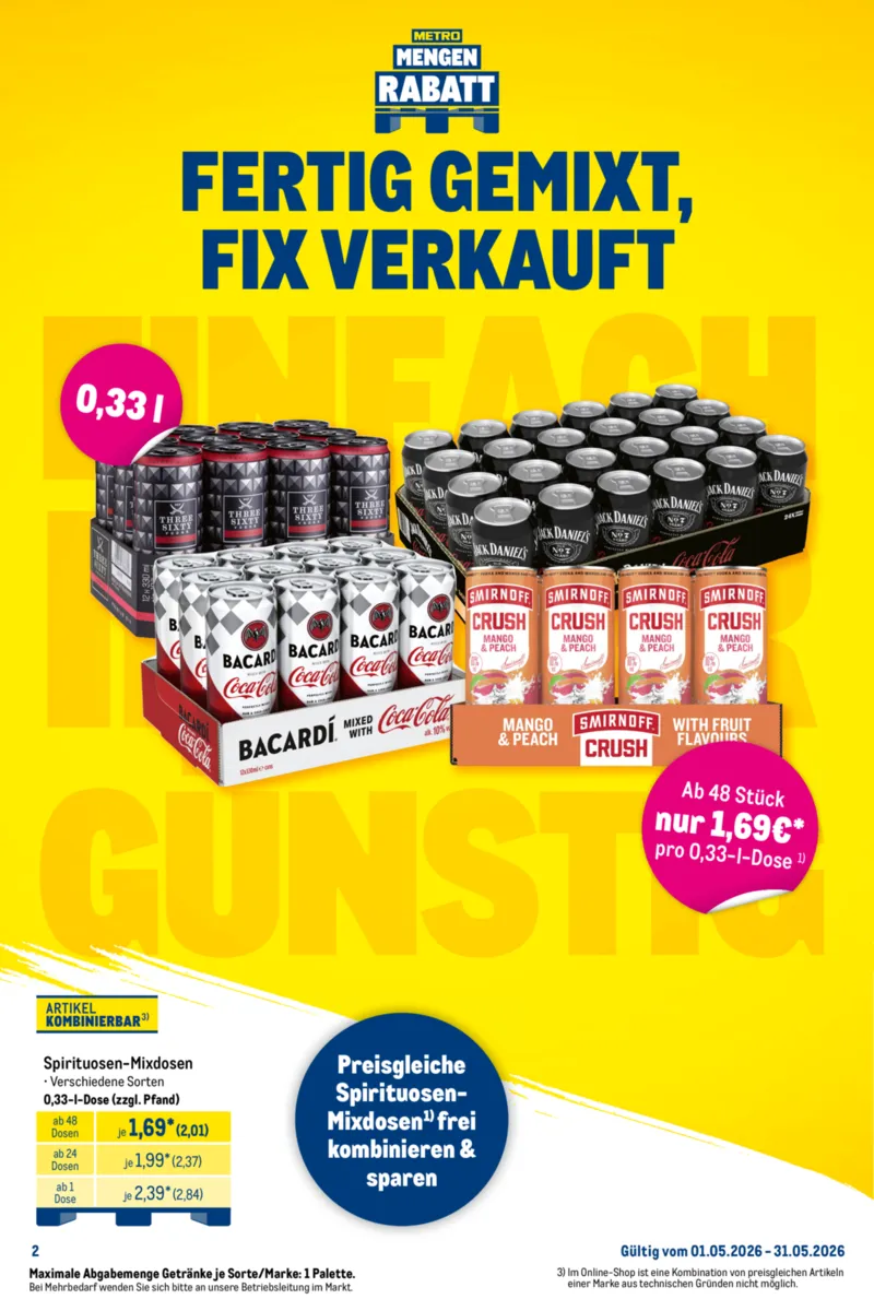 METRO Prospekt vom 01.05.2026, Seite 2