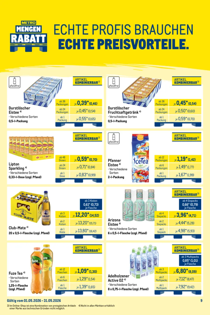 METRO Prospekt vom 01.05.2026, Seite 9