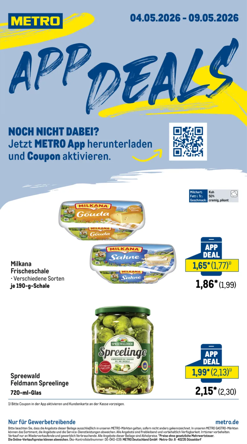 METRO Prospekt vom 04.05.2026, Seite 1