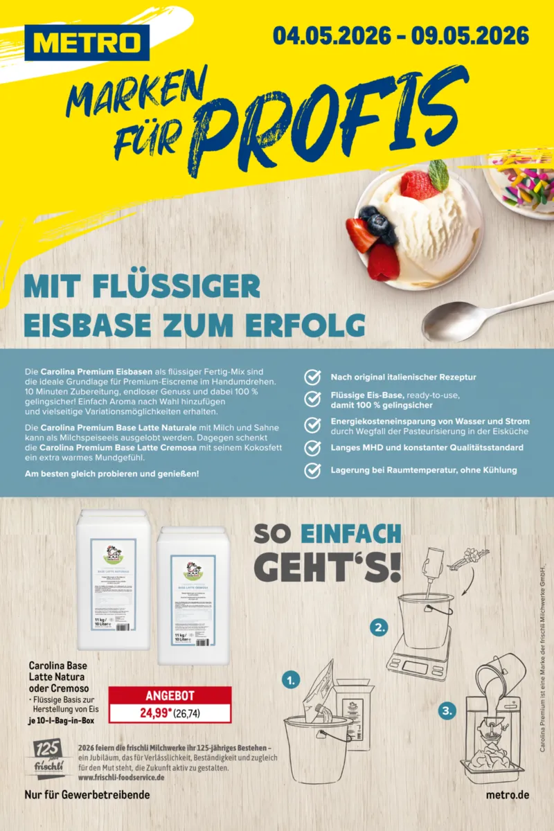 METRO Prospekt vom 04.05.2026, Seite 1