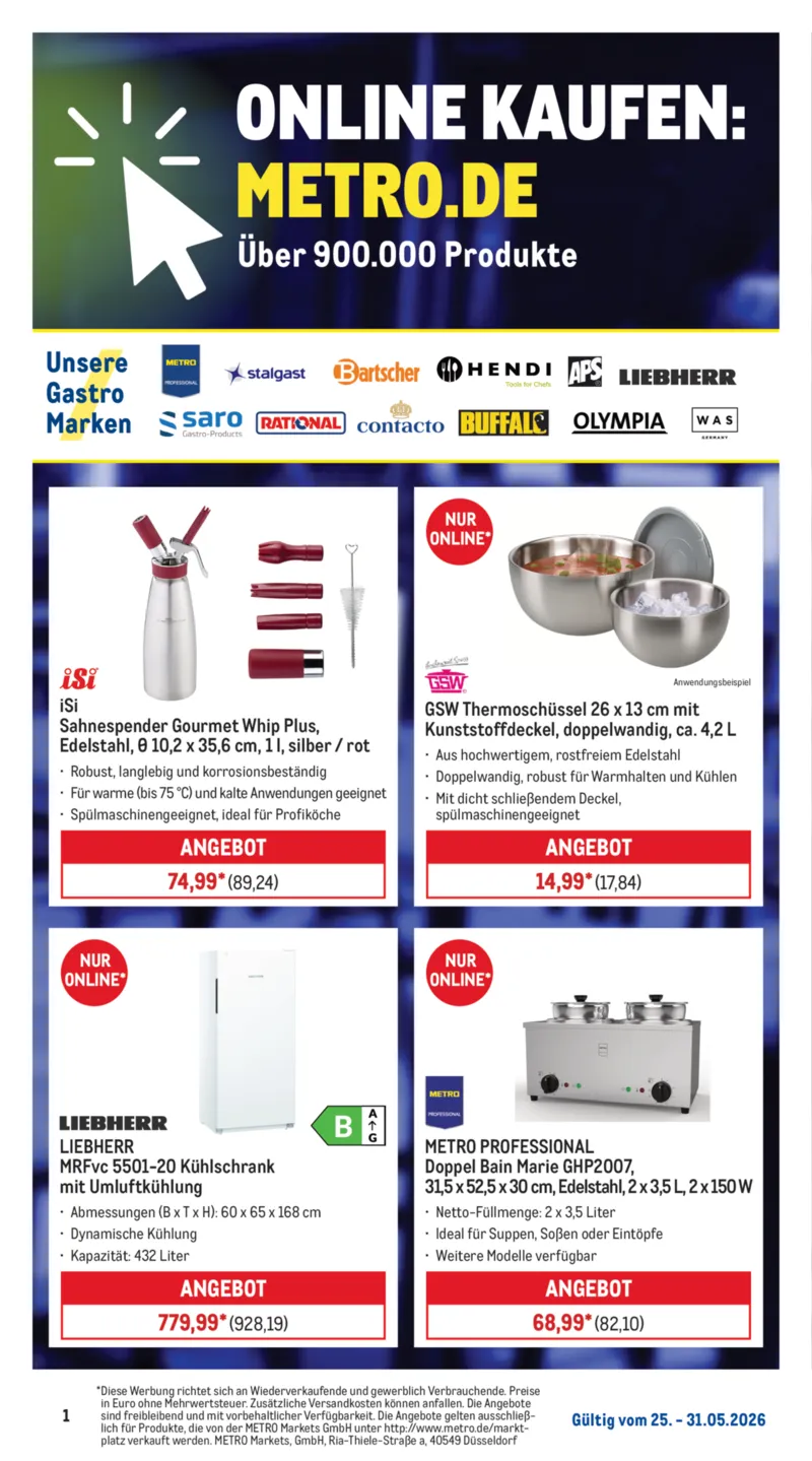 METRO Prospekt vom 25.05.2026, Seite 30