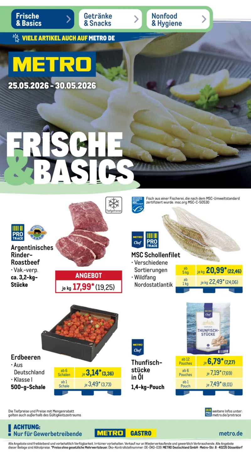 METRO Prospekt vom 25.05.2026, Seite 1