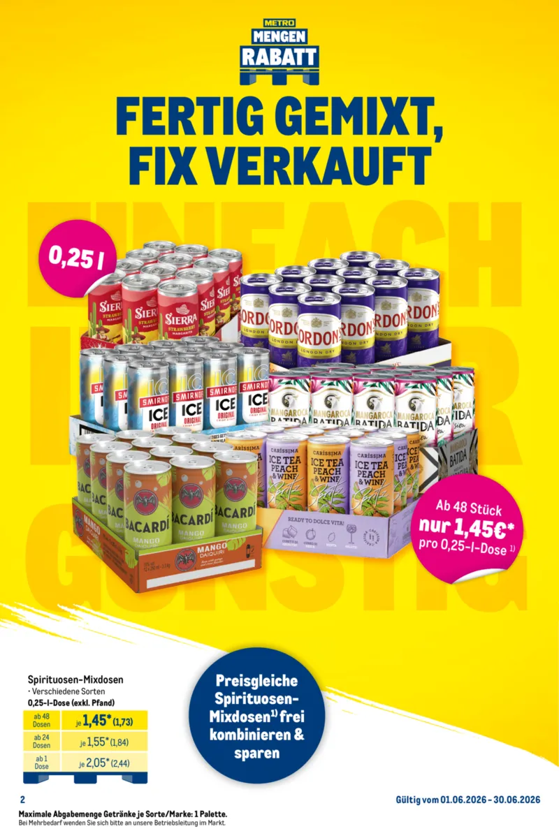 METRO Prospekt vom 01.06.2026, Seite 2