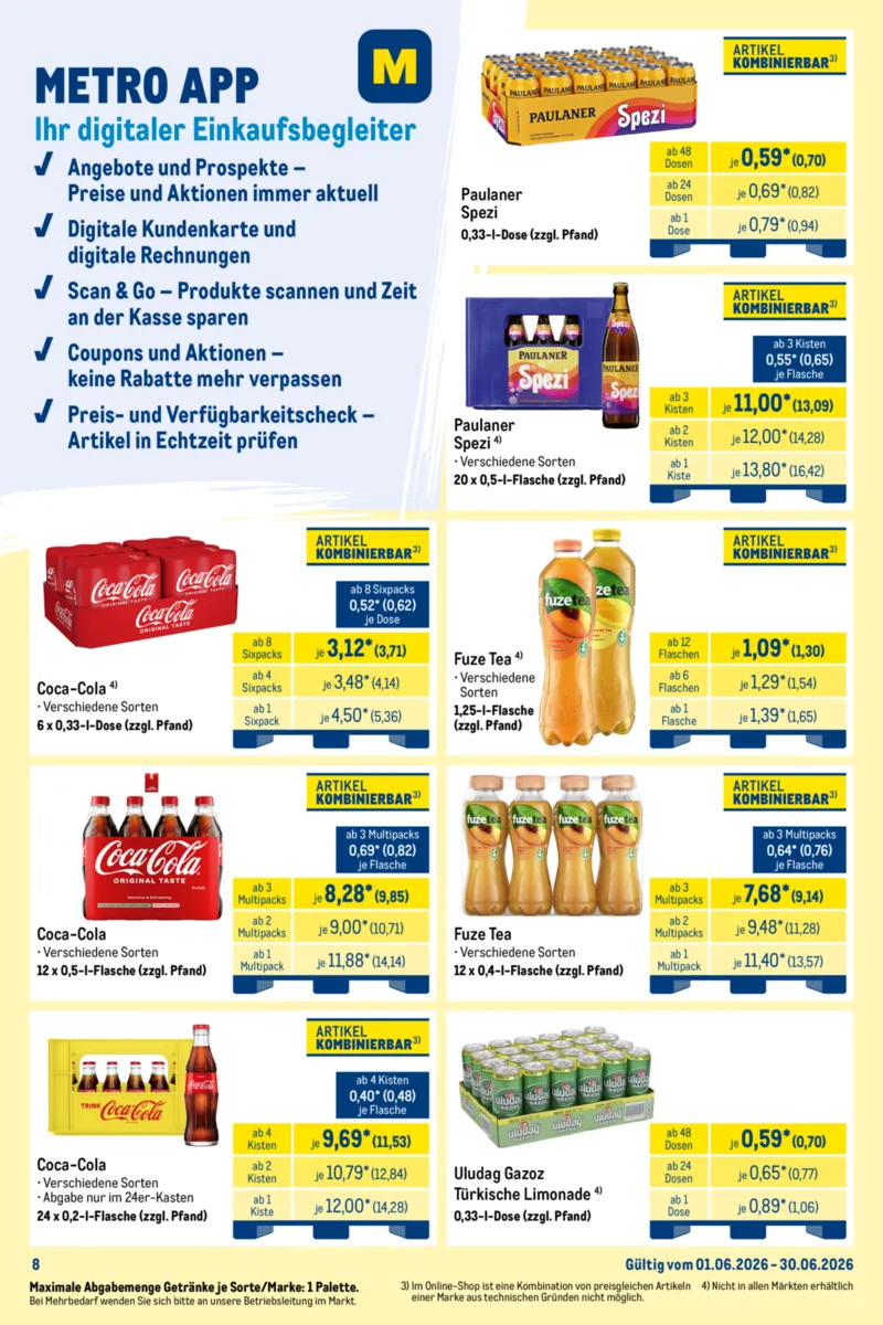 METRO Prospekt vom 01.06.2026, Seite 8
