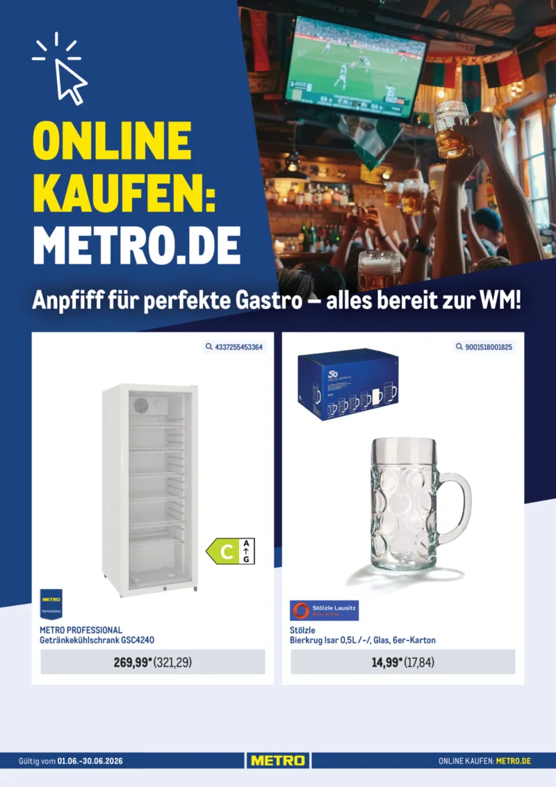 METRO Prospekt vom 02.06.2026, Seite 1