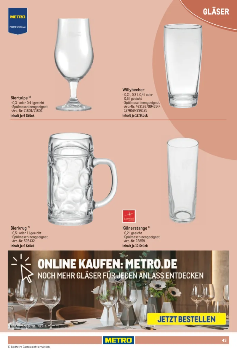 METRO Prospekt vom 15.06.2026, Seite 43