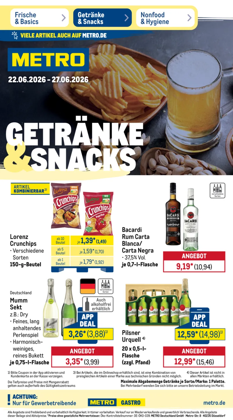 METRO Prospekt vom 22.06.2026, Seite 28
