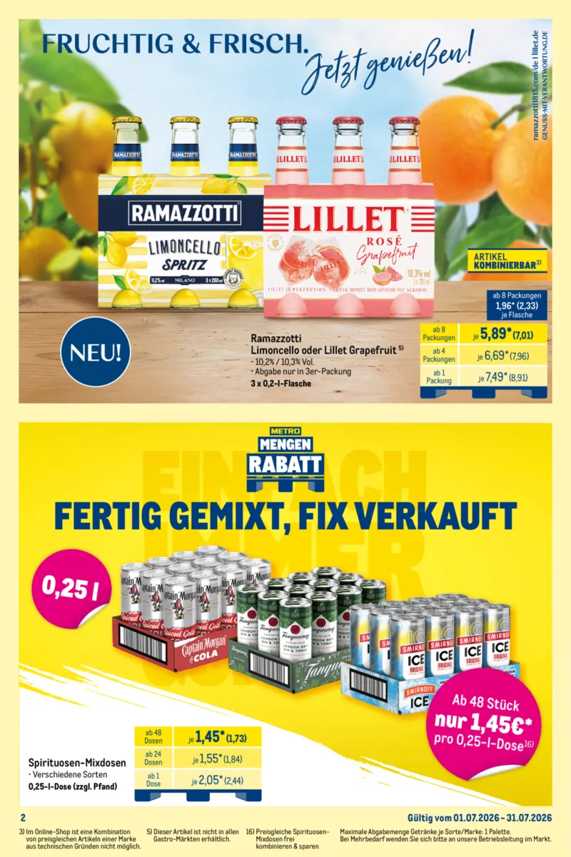 METRO Prospekt vom 01.07.2026, Seite 2