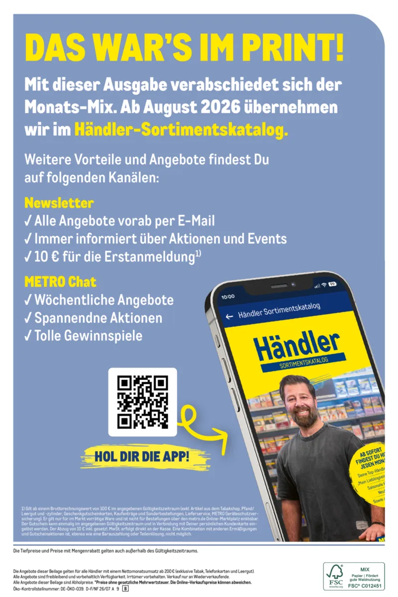 METRO Prospekt vom 01.07.2026, Seite 20