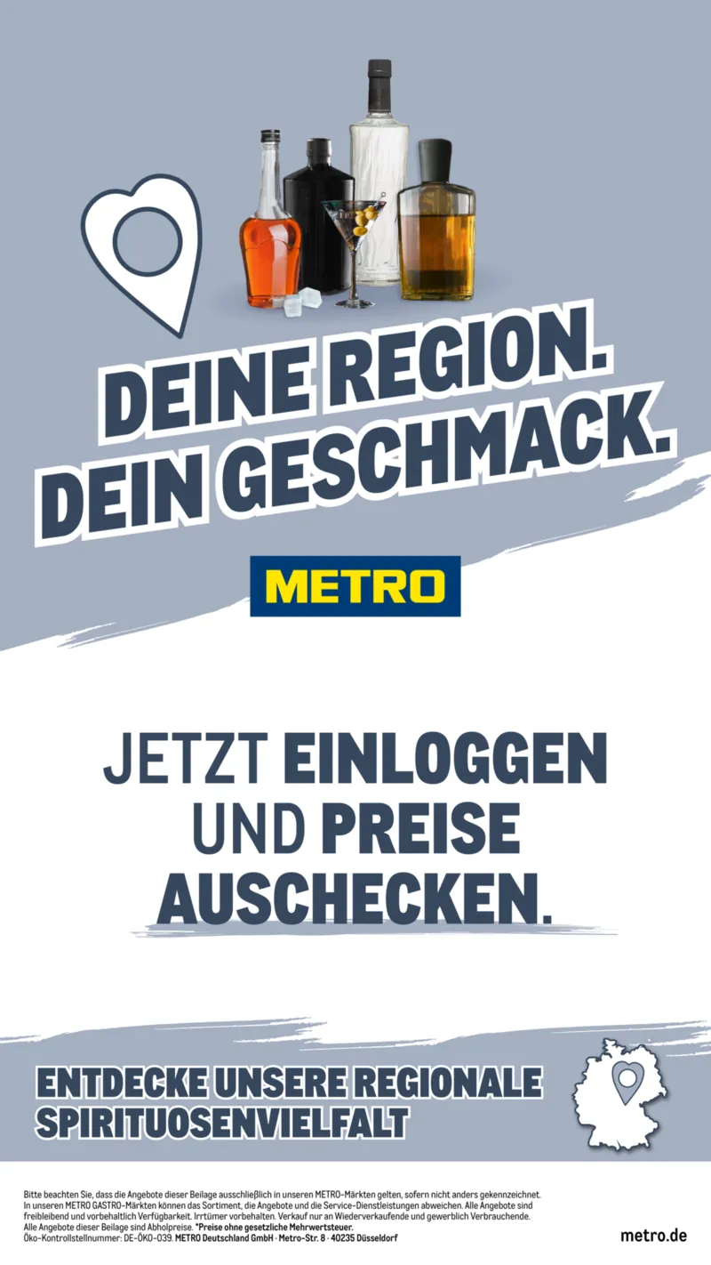 METRO Prospekt vom 01.07.2026, Seite 1