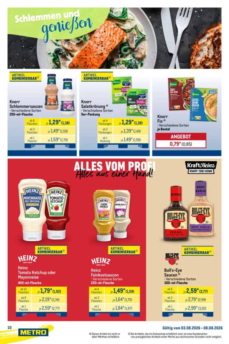 METRO Prospekt vom 03.08.2026, Seite 10