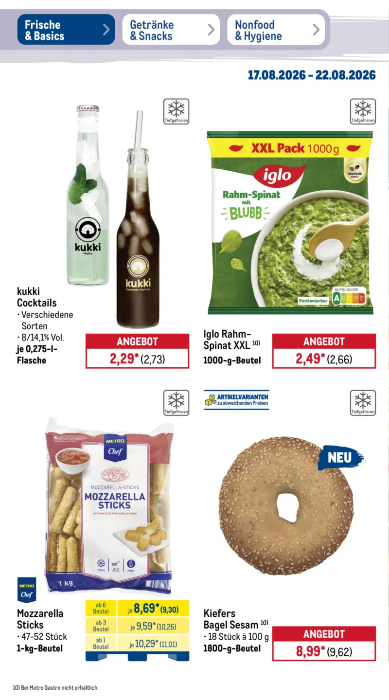 METRO Prospekt vom 17.08.2026, Seite 16
