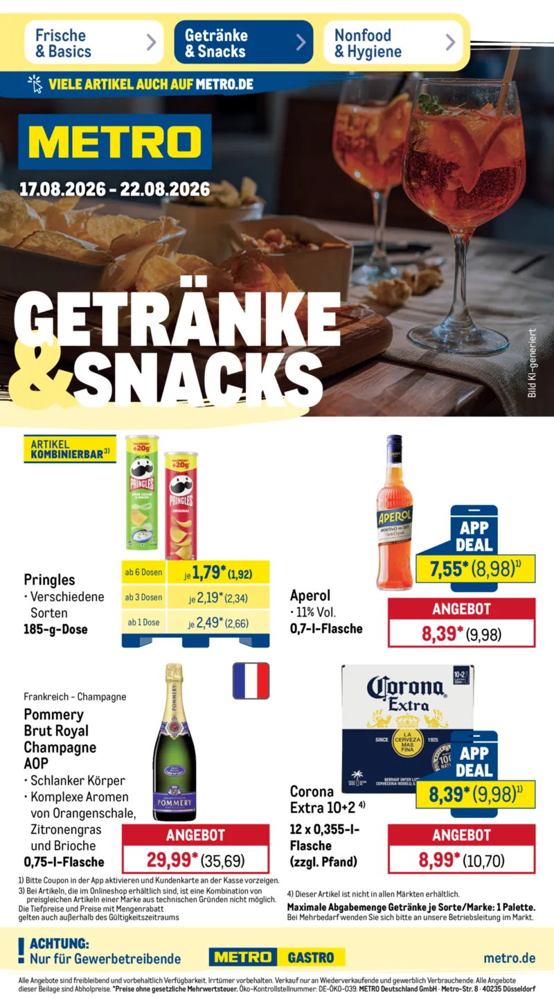 METRO Prospekt vom 17.08.2026, Seite 21