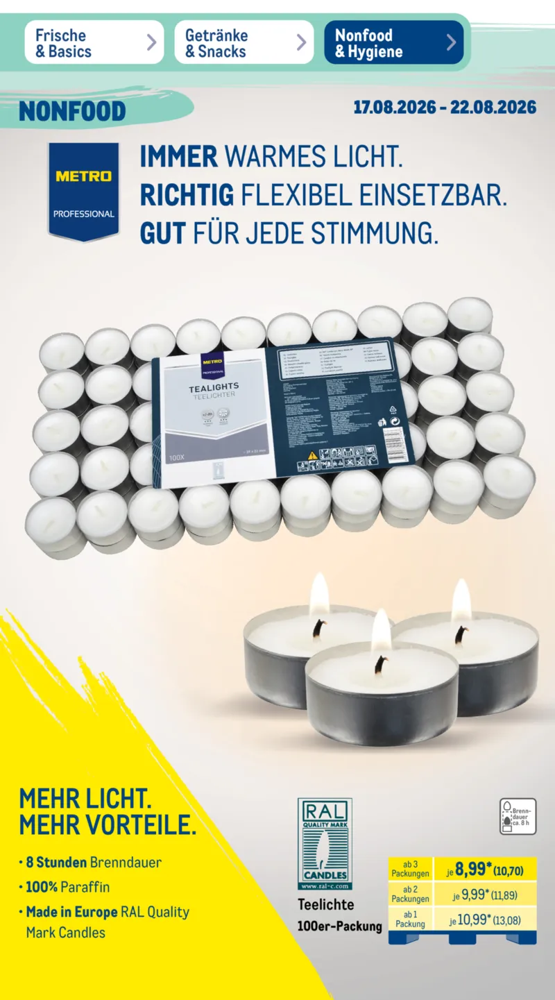 METRO Prospekt vom 17.08.2026, Seite 45