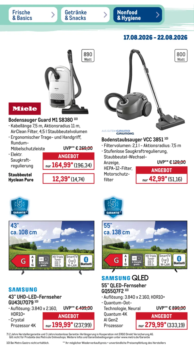 METRO Prospekt vom 17.08.2026, Seite 50