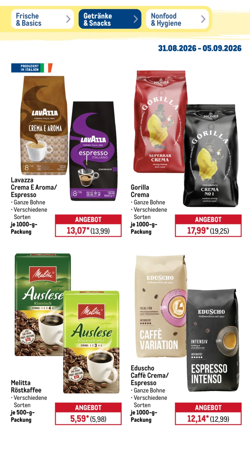 METRO Prospekt vom 31.08.2026, Seite 22