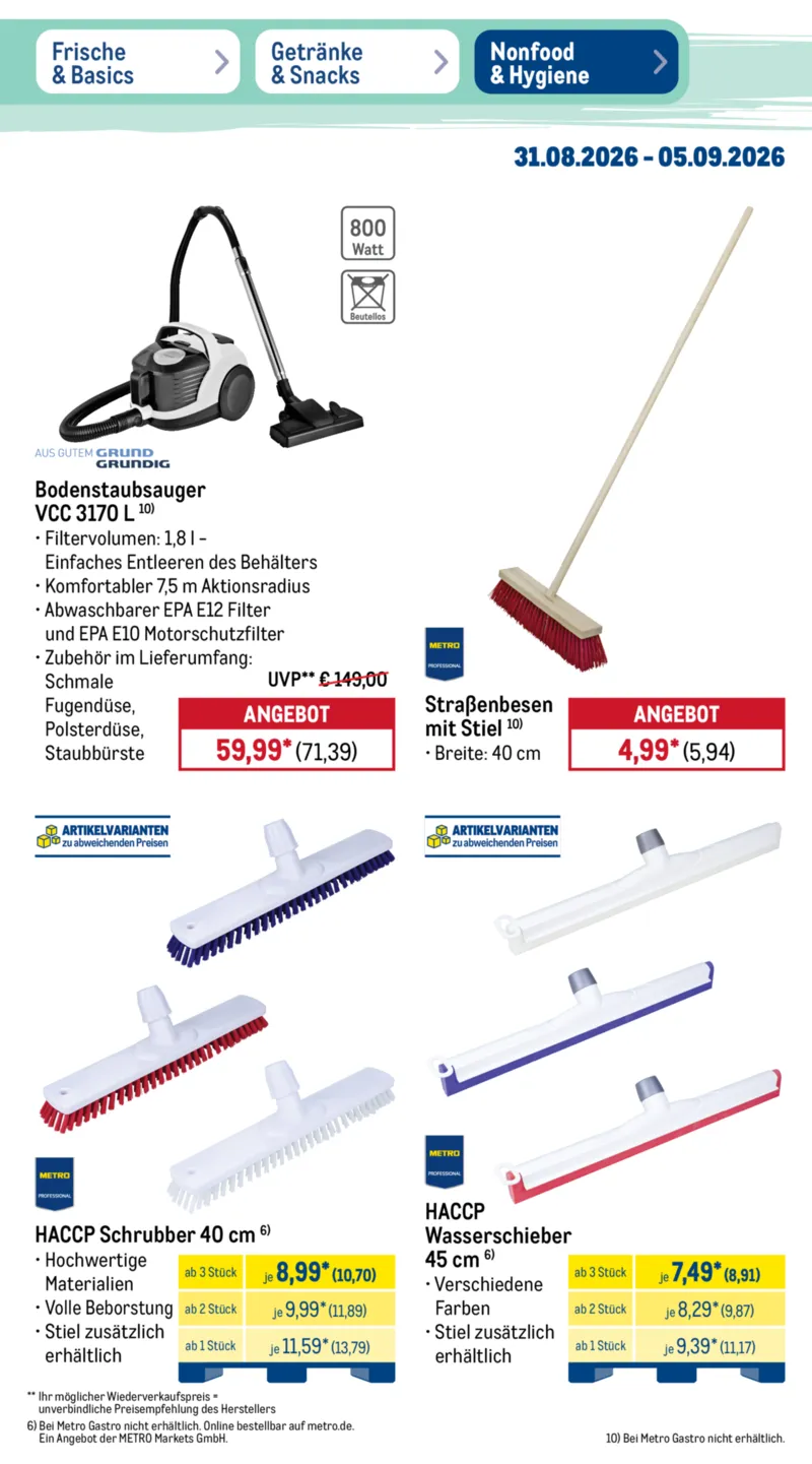 METRO Prospekt vom 31.08.2026, Seite 48