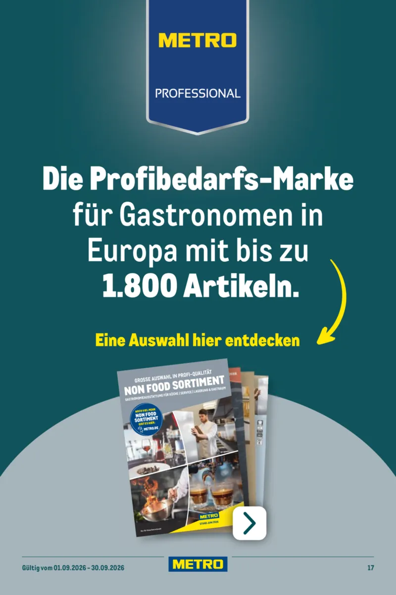 METRO Prospekt vom 01.09.2026, Seite 17