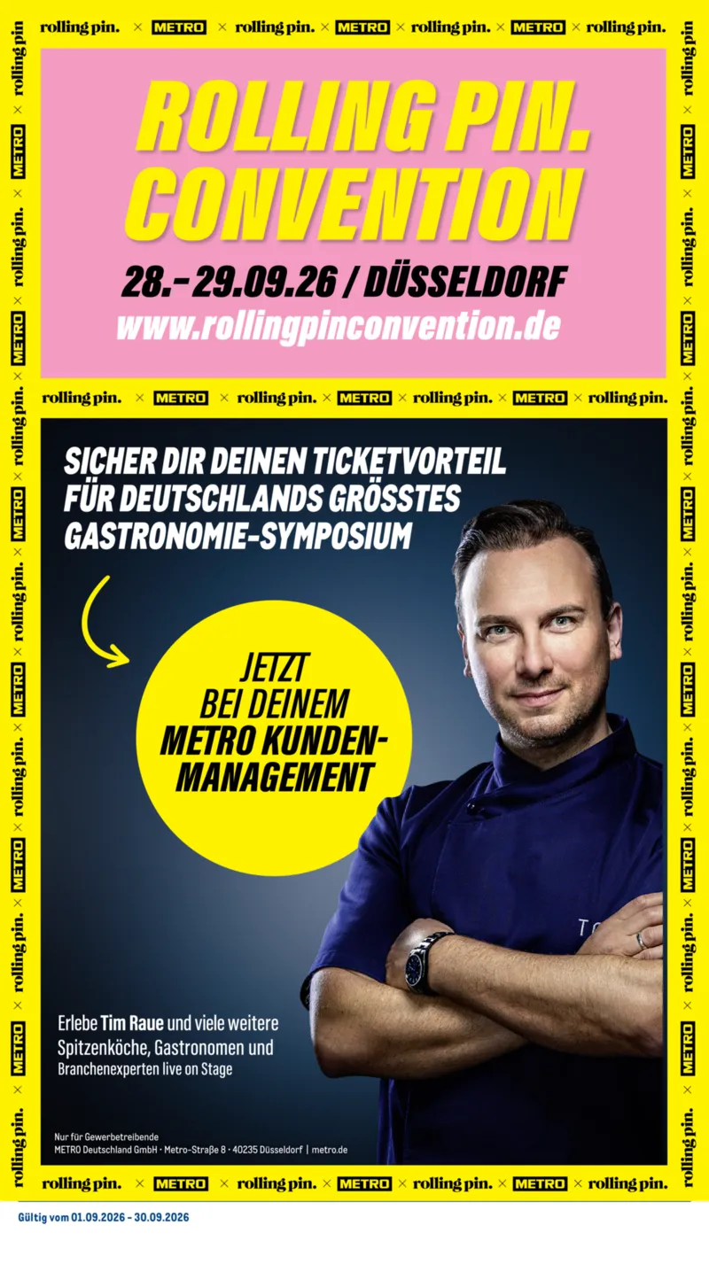 METRO Prospekt vom 01.09.2026, Seite 40