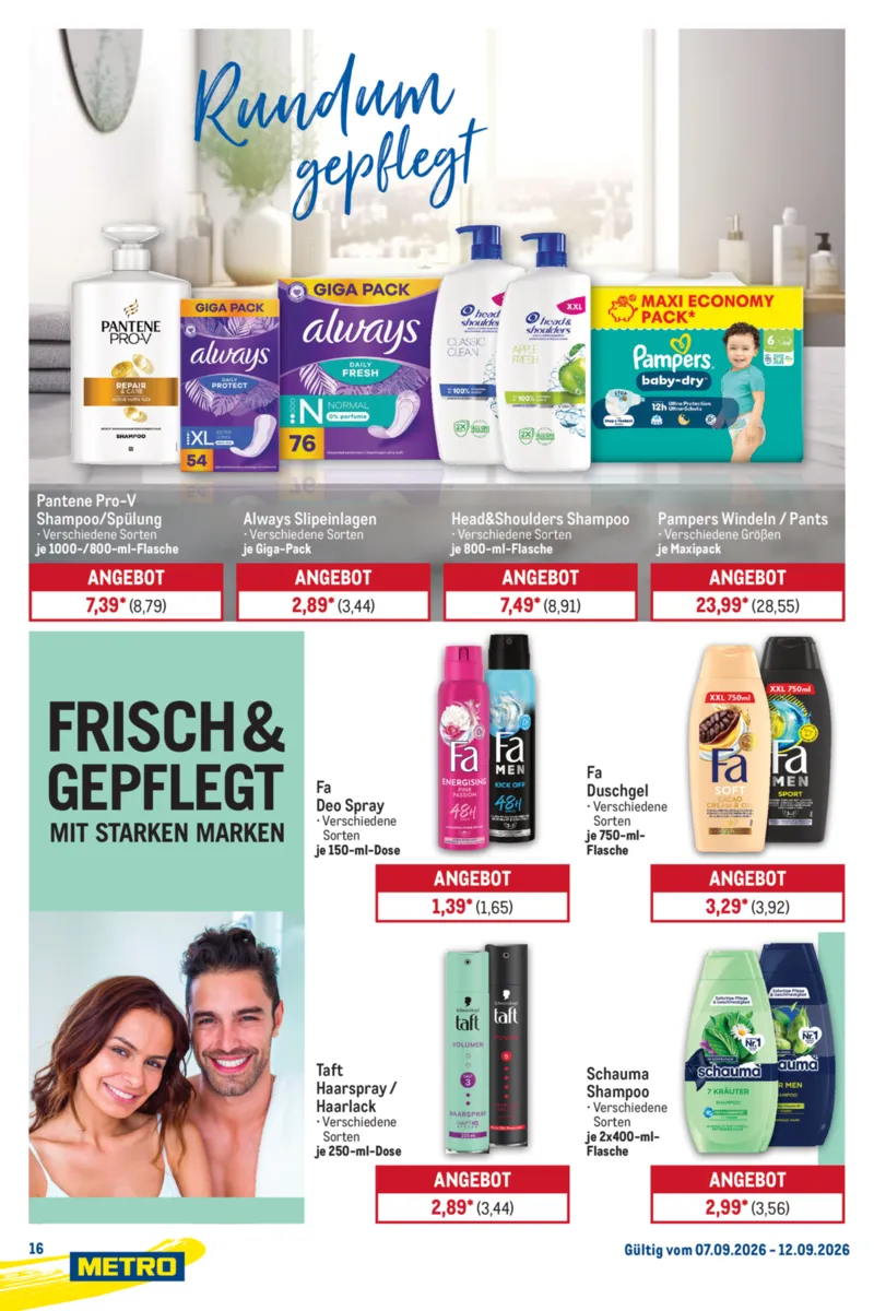 METRO Prospekt vom 07.09.2026, Seite 16