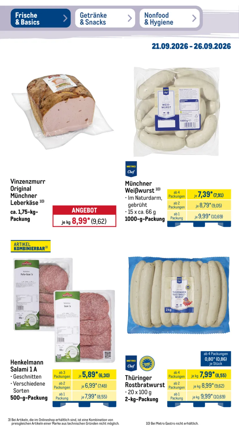 METRO Prospekt vom 21.09.2026, Seite 40