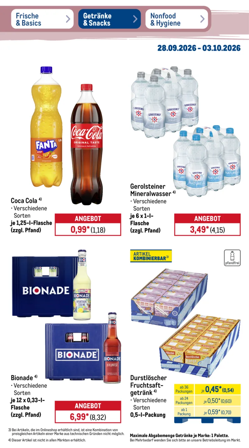 METRO Prospekt vom 28.09.2026, Seite 19