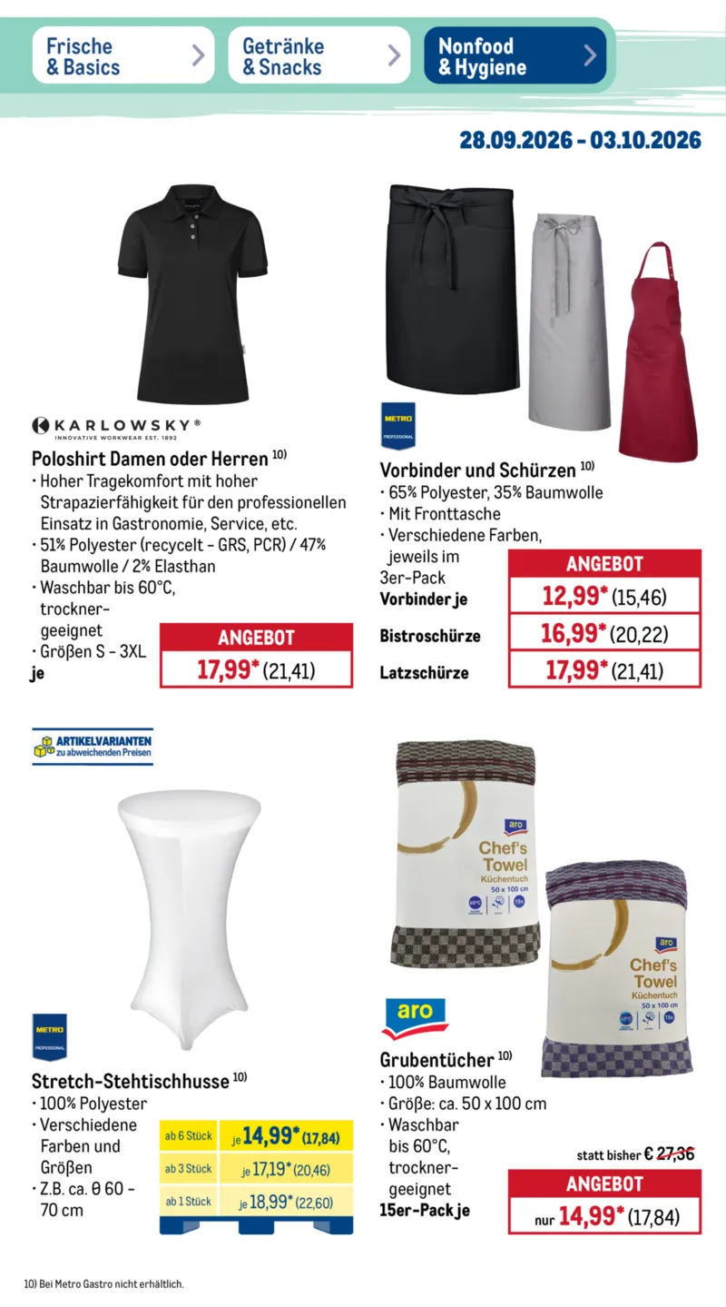 METRO Prospekt vom 28.09.2026, Seite 40