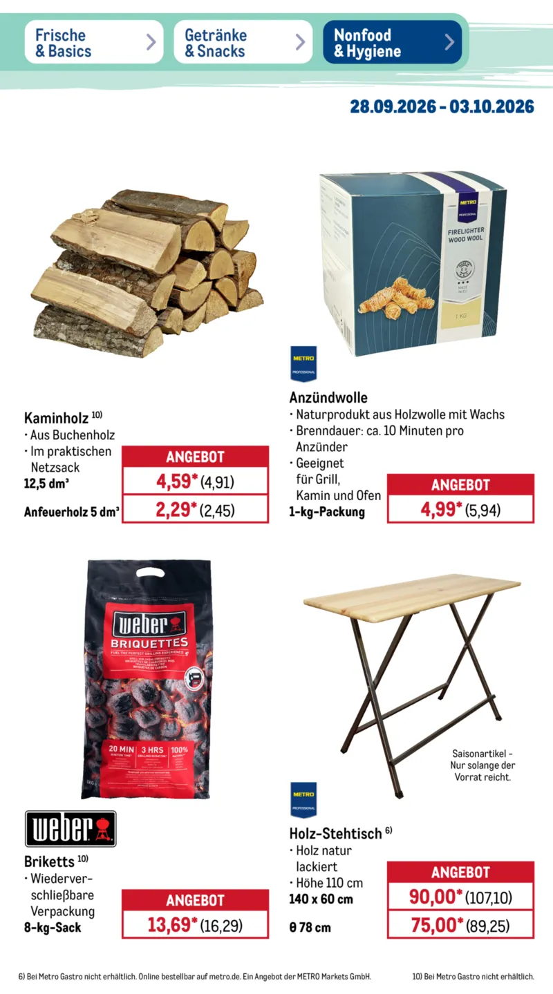 METRO Prospekt vom 28.09.2026, Seite 42