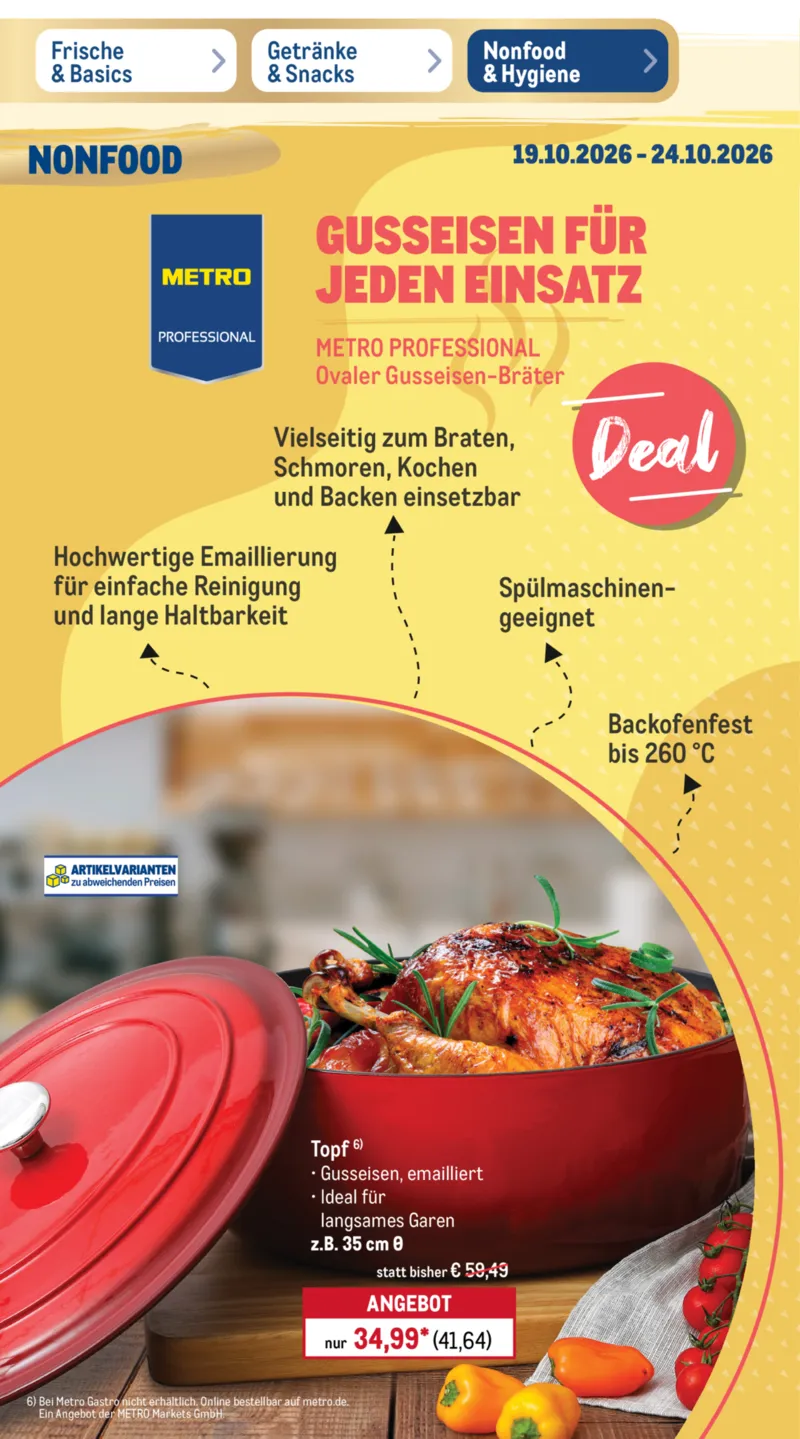 METRO Prospekt vom 19.10.2026, Seite 44