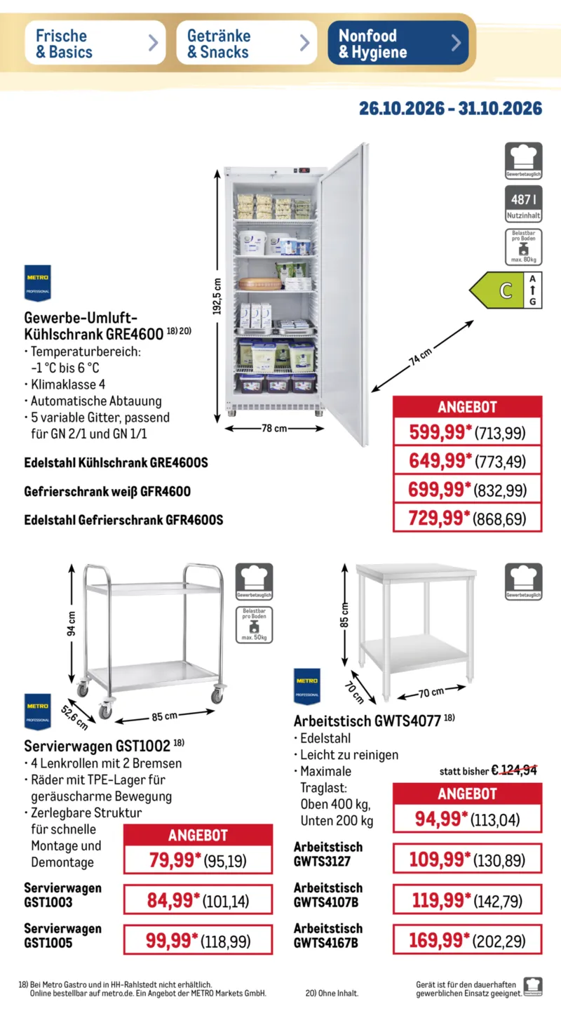 METRO Prospekt vom 26.10.2026, Seite 10