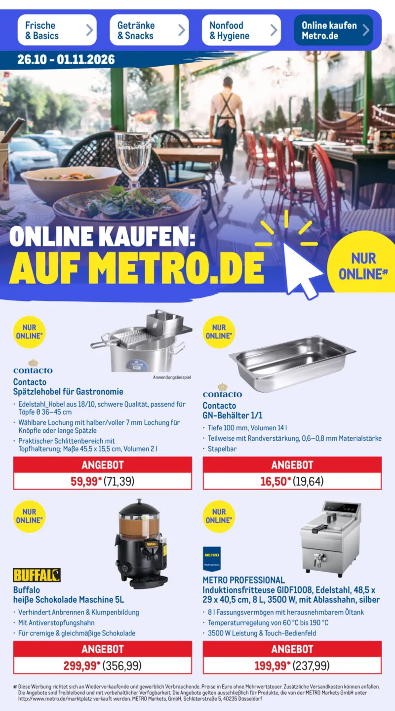 METRO Prospekt vom 26.10.2026, Seite 14