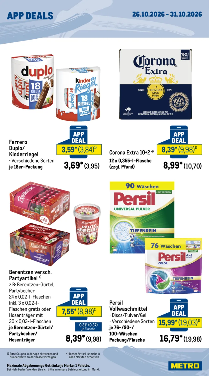 METRO Prospekt vom 26.10.2026, Seite 2