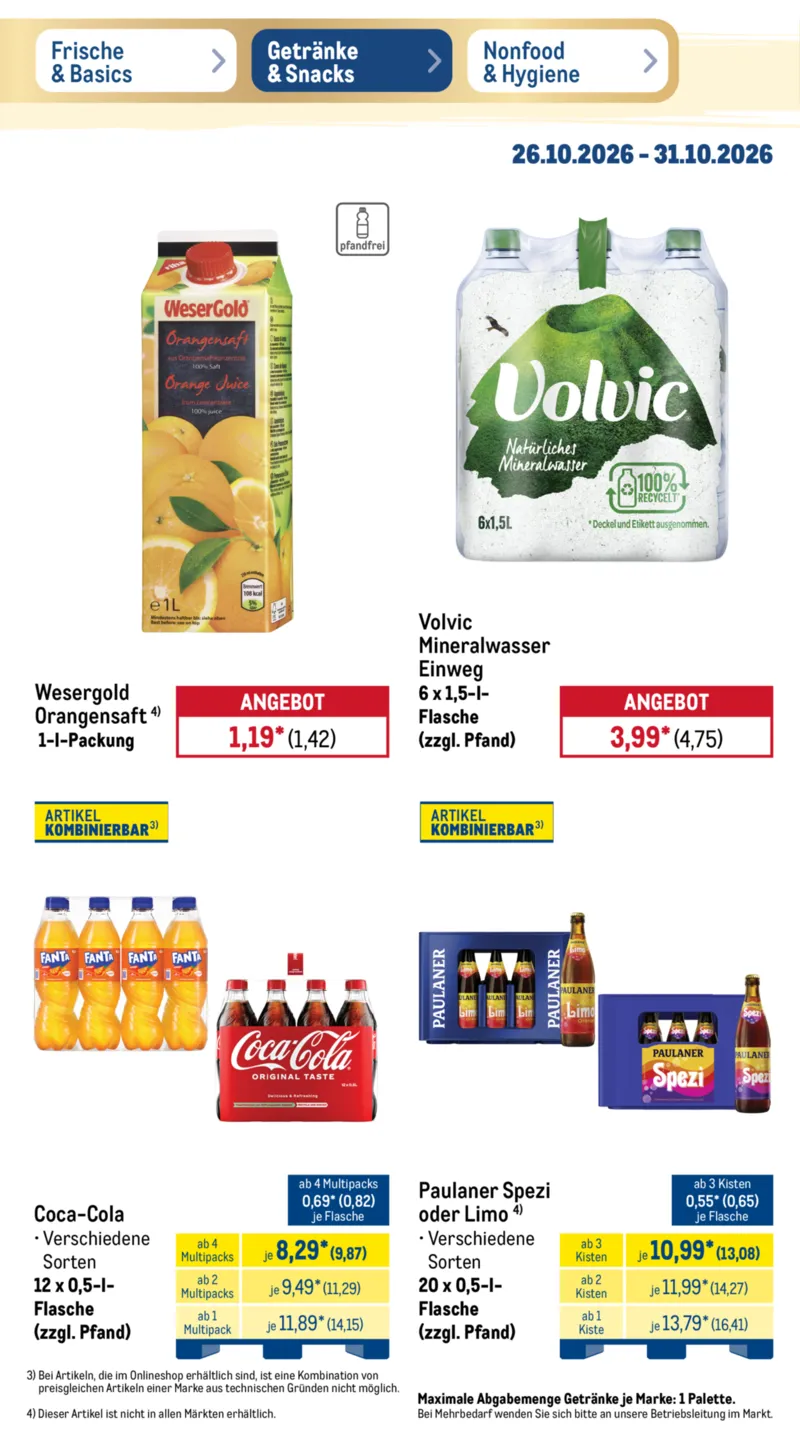 METRO Prospekt vom 26.10.2026, Seite 26