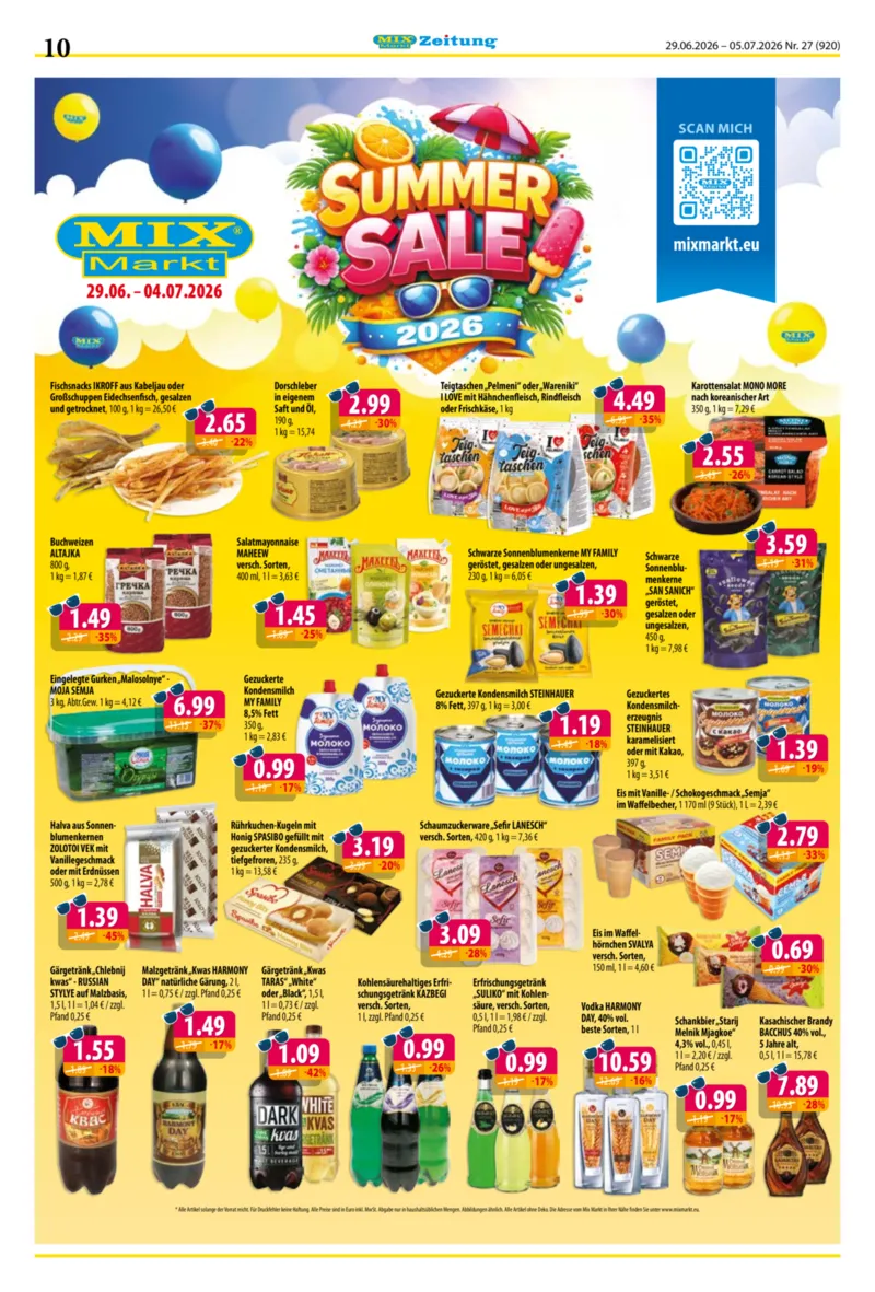 Mix Markt Prospekt vom 29.06.2026, Seite 3