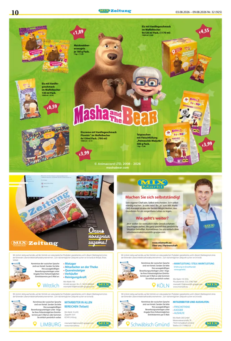 Mix Markt Prospekt vom 03.08.2026, Seite 3