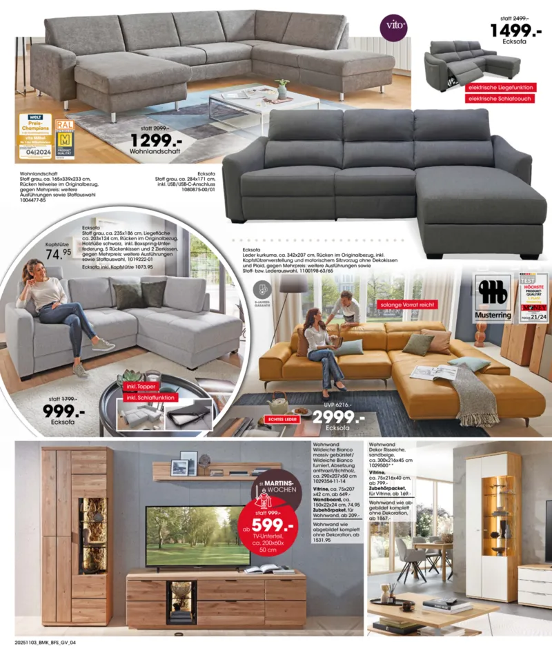 Möbel Martin Prospekt vom 03.11.2025, Seite 4
