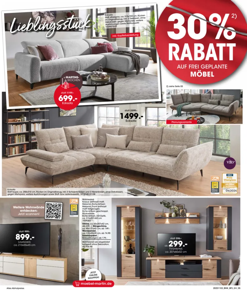 Möbel Martin Prospekt vom 03.11.2025, Seite 5