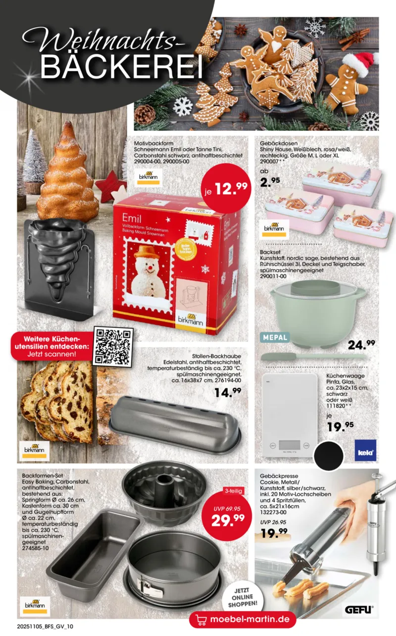 Möbel Martin Prospekt vom 05.11.2025, Seite 10